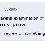 audit definition taken from the m-w dictionary on the are you prepared for an audit page