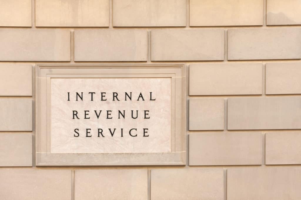 Incorrect IRS Tax Assessments | IRS Building Plaque | Dale S. Goldberg, CPA